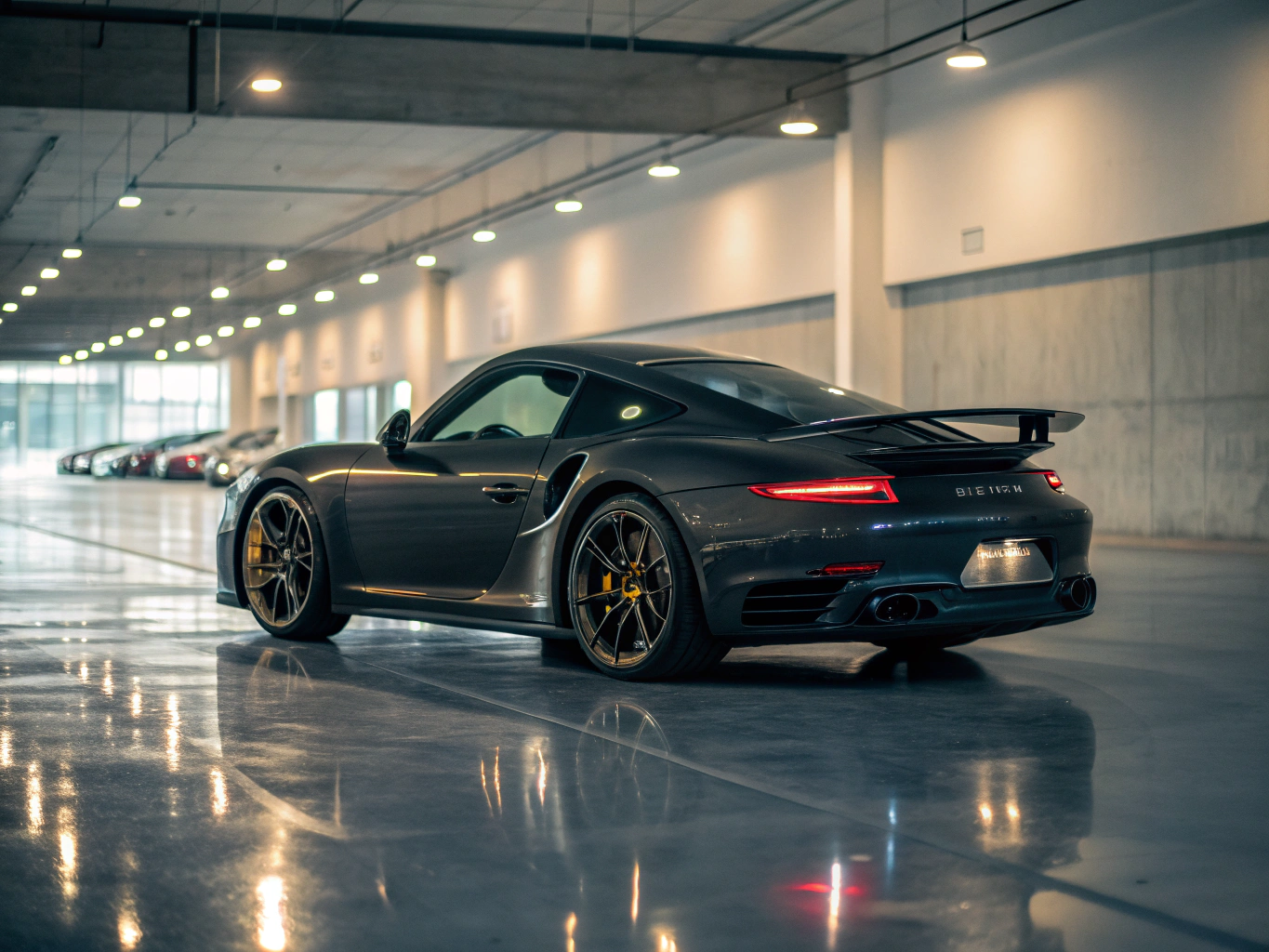 Before - Heat Rejection Window Film - Porsche 911